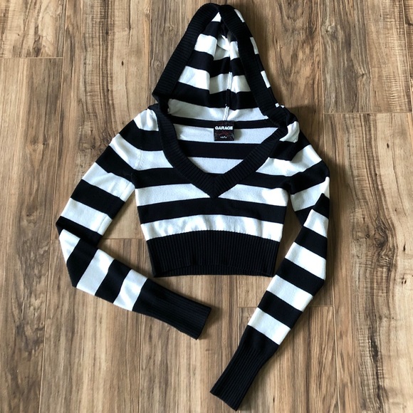 Crop top hoodie